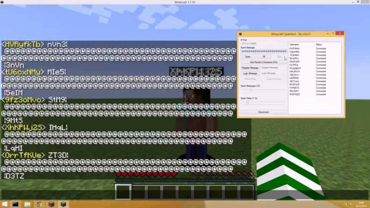 how to ddos a minecraft server with cmd